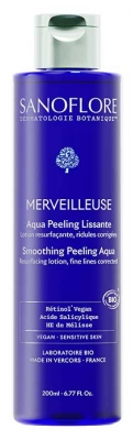 Sanoflore Merveilleuse Aqua Peeling Lissante et Resurfaçante Bio 200 ml