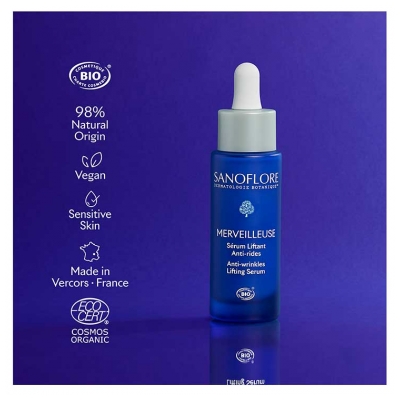 Sanoflore Merveilleuse Liftant Anti-Rides Sérum Bio 30 ml