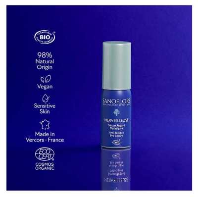 Sanoflore Merveilleuse Regard Défatigant Sérum Bio 15 ml