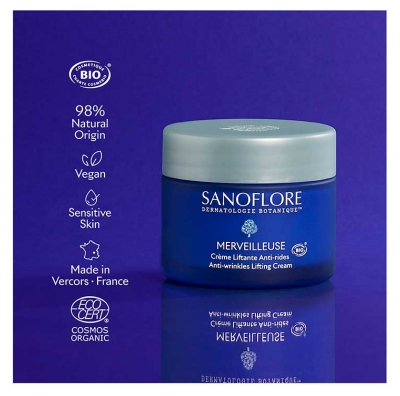Sanoflore Merveilleuse Anti-Rides Crème Liftante Bio 50 ml