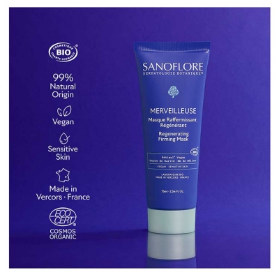Sanoflore Merveilleuse Raffermissant Régénrant Masque Bio 75 ml