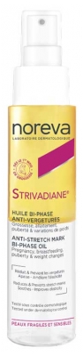 Noreva Strivadiane Huile Bi-Phase Anti-Vergeture Peaux Sensibles et Fragiles 100 ml