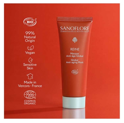 Sanoflore Reine Anti-Âge Global Masque Bio 75 ml
