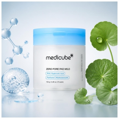 Medicube Zero Pore Mild Pad 70 Unités