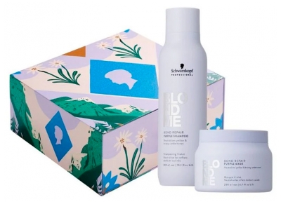 Schwarzkopf Coffret Blond Me Shampoing Violet Neutralisant 300 ml + Masque Violet Neutralisant 200 ml