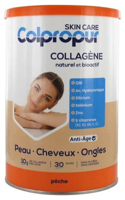 Colpropur Skin Care Peau Cheveux Ongles 30 Jours 306 g - Saveur : Pêche
