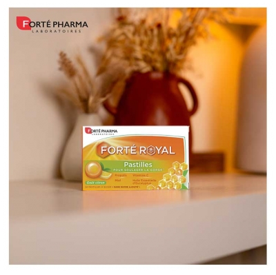 Forté Pharma Pastilles Gorge Citron - 24 Pastilles à Sucer