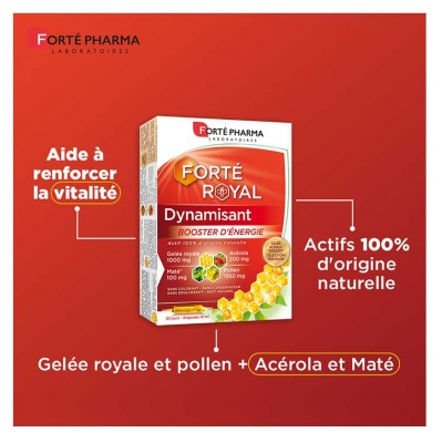 Forté Pharma Dynamisant - 20 Ampoules - 10 ml
