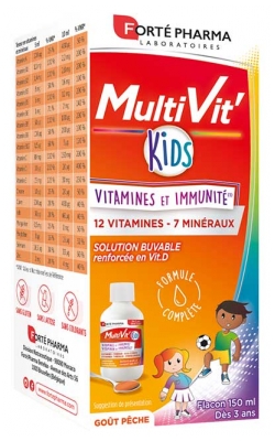 Forté Pharma Multivit Kids Sirop - 150 ml