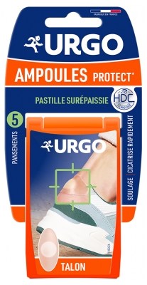 Urgo Ampoules Protect Talon 5 Pansements