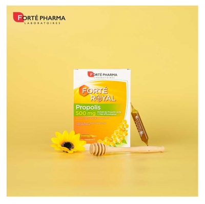 Forté Pharma Propolis 500 mg - 20 Ampoules - 10 ml