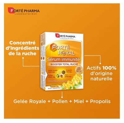 Forté Pharma Sérum Immunité - 20 Ampoules - 10 ml