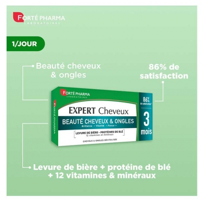 Forté Pharma Expert Cheveux 3 Mois - 84 Comprimés