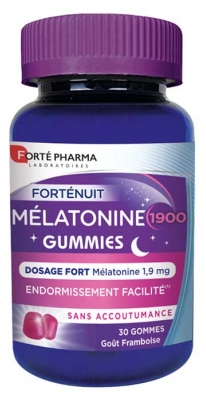 Forté Pharma Forténuit Mélatonine 1900 Gummies - 30 Gommes