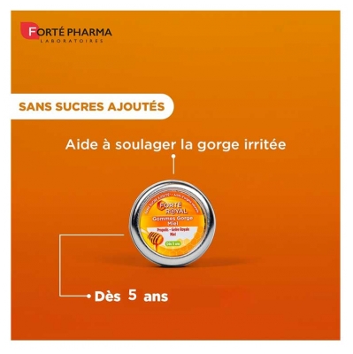 Forté Pharma Gommes Gorge Miel - Boîte de 45 g