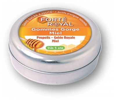 Forté Pharma Gommes Gorge Miel - Boîte de 45 g
