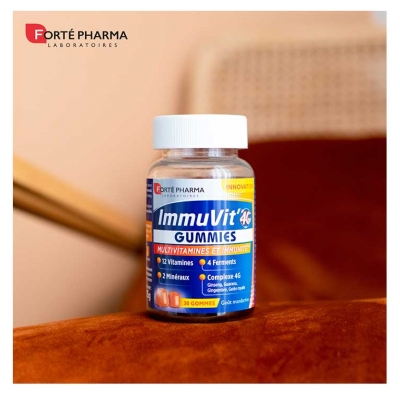 Forté Pharma ImmuVit'4G 30 Gummies - Multivitamines et Immunité