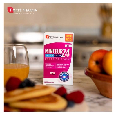 Forté Pharma Minceur 24 45+ Perte de Poids Format Eco 56 Comprimés