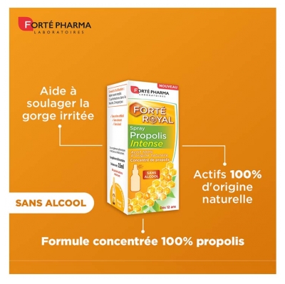 Forté Pharma Spray Propolis Intense Flacon de 15 ml