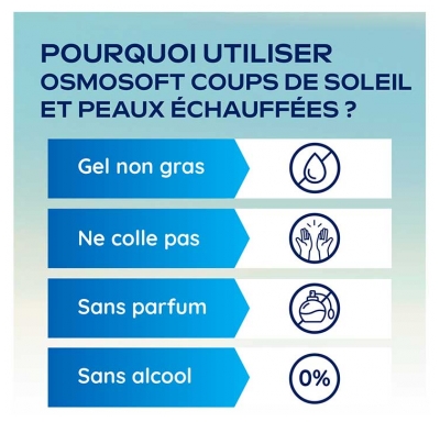 Cooper Osmo Soft Gel Réparateur Cutané Coups de Soleil et Peaux Échauffées 50 g
