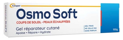 Cooper Osmo Soft Gel Réparateur Cutané Coups de Soleil et Peaux Échauffées 150 g