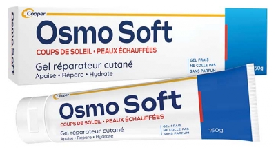 Cooper Osmo Soft Gel Réparateur Cutané Coups de Soleil et Peaux Échauffées 150 g