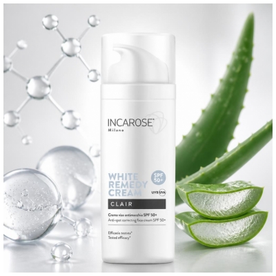 Incarose White Remedy Clair Crème Anti-Taches SPF50+ 50 ml