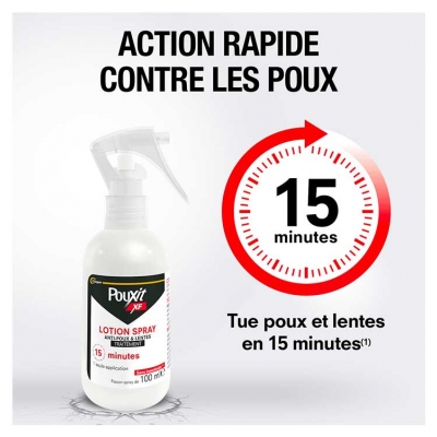 Pouxit XF Lotion Traitement Spray Anti-Poux et Lentes 100 ml