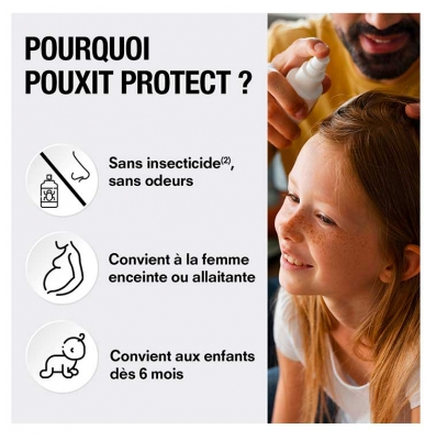 Pouxit Protect Spray Préventif Lentes & Anti-Poux 200 ml