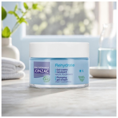 Eau Thermale Jonzac REhydrate Gel-Crème Repulpant Haute Tolérance Bio 50 ml