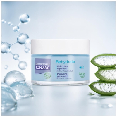 Eau Thermale Jonzac REhydrate Gel-Crème Repulpant Haute Tolérance Bio 50 ml