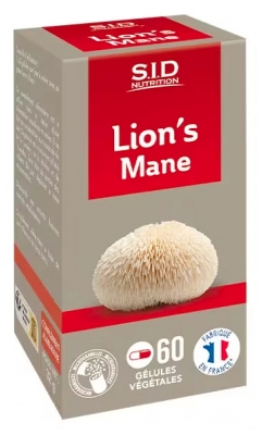 S.I.D Nutrition Lion’s Mane Complément Alimentaire 60 Gélules Végétales