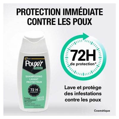 Pouxit Protect Shampoing Lavant Protection 72H 200 ml