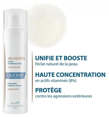 Ducray Melascreen Sérum Antitaches Brunes Éclat 40 ml