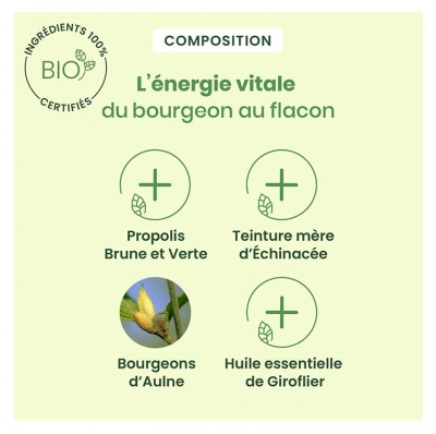 HerbalGem Gouttes Propolis Immunité 15 ml
