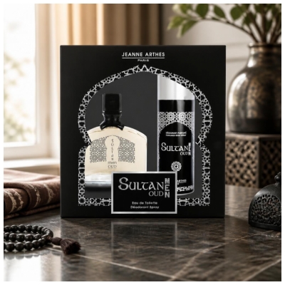 JEANNE ARTHES Coffret Sultan Oud Men Eau de Toilette 100 ml + Déodorant 150 ml