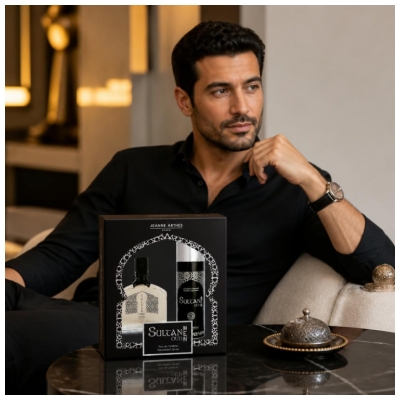 JEANNE ARTHES Coffret Sultan Oud Men Eau de Toilette 100 ml + Déodorant 150 ml