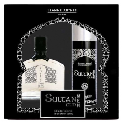 JEANNE ARTHES Coffret Sultan Oud Men Eau de Toilette 100 ml + Déodorant 150 ml