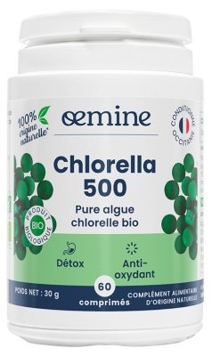 Oemine Chlorella 500 Bio 60 Unités