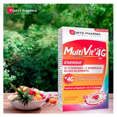 Forté Pharma Multivit 4 g Énergie - 20 Comprimés