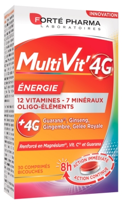 Forté Pharma Multivit 4 g Énergie - 20 Comprimés