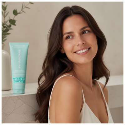 In Haircare Wash n' purify Shampoing Anti-Pelliculaire & Apaisant 250 ml