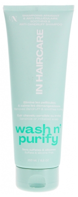 In Haircare Wash n' purify Shampoing Anti-Pelliculaire & Apaisant 250 ml