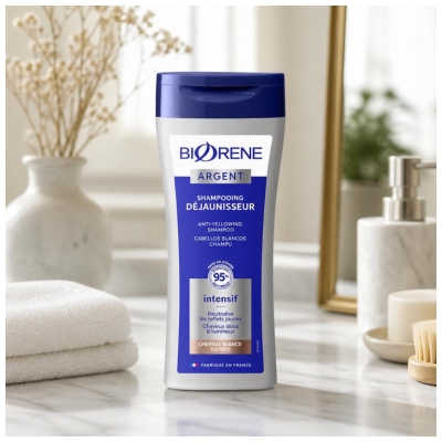 Biorène Argent Shampoing Déjaunisseur 200 ml