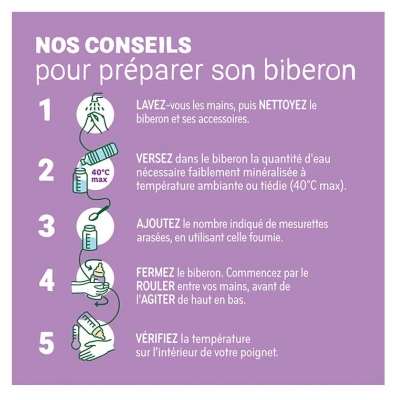 Babybio Optima 1 de 0 à 6 Mois Bio 800 g