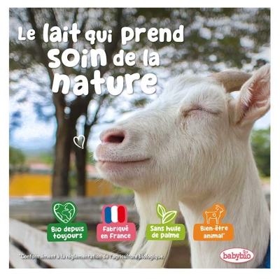 Babybio Caprea Croissance 3 Lait de Chèvre 10 Mois - 3 Ans Bio 800 g