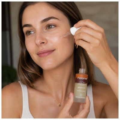 Florame Glow Protect Sérum Éclat Grenade Bio 30 ml