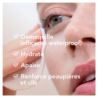 Bioderma Créaline H2O Yeux Sensibles & Lèvres Biphase Micellaire Démaquillant Waterproof 125 ml