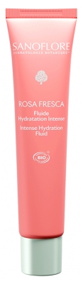 Sanoflore Rosa Fresca Fluide Hydratation Intense Biologique 40 ML