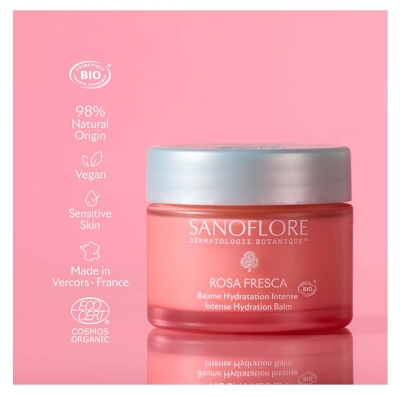 Sanoflore Rosa Fresca Baume Hydratation Bio 50 ml